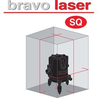 METRICA M60801 Αλφάδι Laser Σταυρού Bravo Laser SQ
