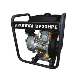 HYUNDAI DP20HPE Αντλία Πετρελαίου Αλουμινίου Υψηλής Πίεσης με Μίζα και Μπαταρία Αυτόματης Αναρρόφησης 4" X 4" 64207