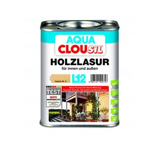 ΑQUA CLOUSIL - Οικολογικό Βερνίκι Νερού HOLZLASUR 0,75 L