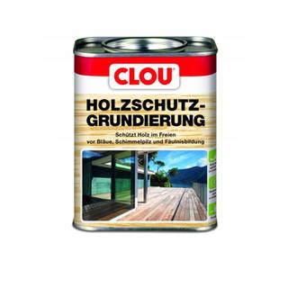 CLOU Συντηρητικό Ξύλου Βάση HOLZSCHUTZ GRUNDIERUNG 0,750 L