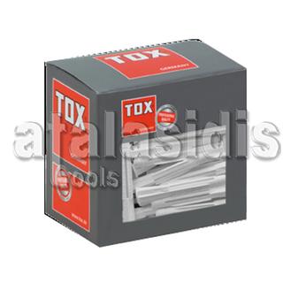Βύσματα Πλαστικά Λευκά για Τούβλο TOX TRIKA No 6 / 36 Ean:4049563003857 κουτί 100 τεμ.