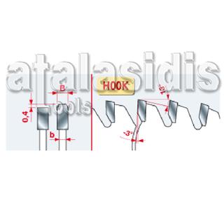 FREUD Δίσκοι για Κοπή Πλαστικών LU4A 0100 Φ 250 για Φαλτσοπρίονα