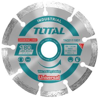 TOTAL TAC2111801 Διαμαντόδισκος UNIVERSAL 180 Χ 22.2mm 
