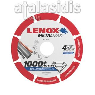 LENOX METALMAX 115Χ1.3mm Μεταλικός Δίσκος Κοπής Μετάλλου 2030865