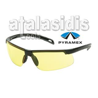 PYRAMEX Ever-Lite 91005 Γυαλιά Προστασίας με Κίτρινους Φακούς