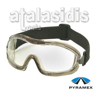 PYRAMEX Goggles 91055 Γυαλιά Προστασίας με Δίαφανους Αντιθαμβωτικούς Φακούς  