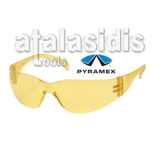 PYRAMEX Intruder 91010 Γυαλιά Προστασίας με Κίτρινους Φακούς 