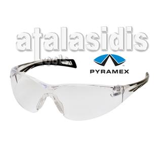 PYRAMEX PMXSlim 91015 Γυαλιά Προστασίας με Διάφανους Αντιθαμβωτικούς Φακούς 