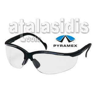 PYRAMEX Venture II 91021 Γυαλιά Προστασίας με Διάφανους Αντιθαμβωτικούς Φακούς