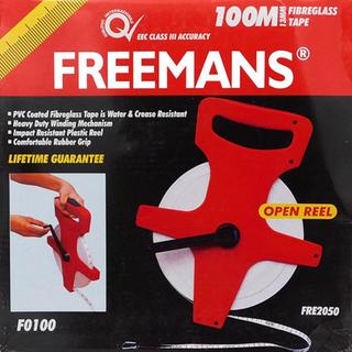 FREEMANS F0100 Μετροταινία Κορδέλα Ανοιχτού Τύπου 100M