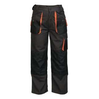 FT SIGMA PLUS 0624 Παντελόνι Εργασίας Γκρι σκούρο - Πορτοκαλί (S)