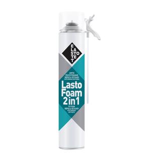 Elastotet Lastofoam 2 in 1 Αφρός Πολυουρεθάνης Πιστολιού και χειρός 750ml