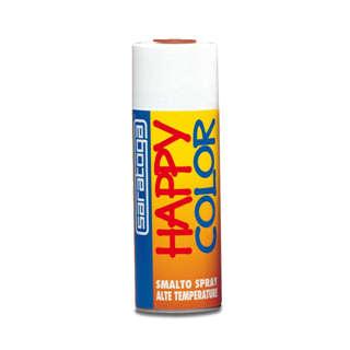 SARATOGA HAPPY COLOR Σπρέι (Spray) Βαφής Υψηλής Θερμοκρασίας 400ml