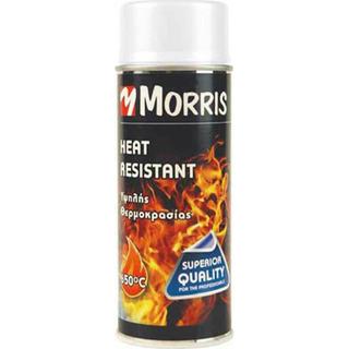 MORRIS 33498 Spray Σπρέυ Λευκό  HEAT RESISTANT Υψηλής Θερμοκρασίας 800οC 400ml