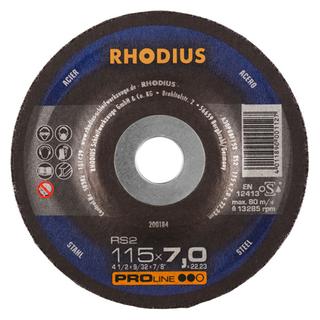 RHODIUS RS2/115X7 PRO Line Τροχός Λείανσης Μετάλλου