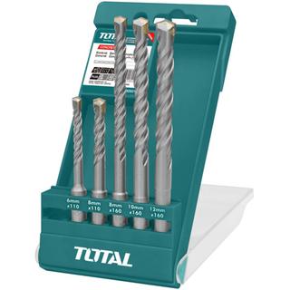 TOTAL TAC190501 Σετ Τρυπάνια SDS-PLUS 5 Τεμαχίων